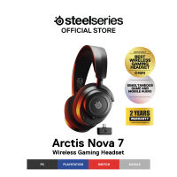 SteelSeries Arctis Nova 7 Wireless For Gaming Headset With 2.4GHz / Bluetooth (Black) 61553