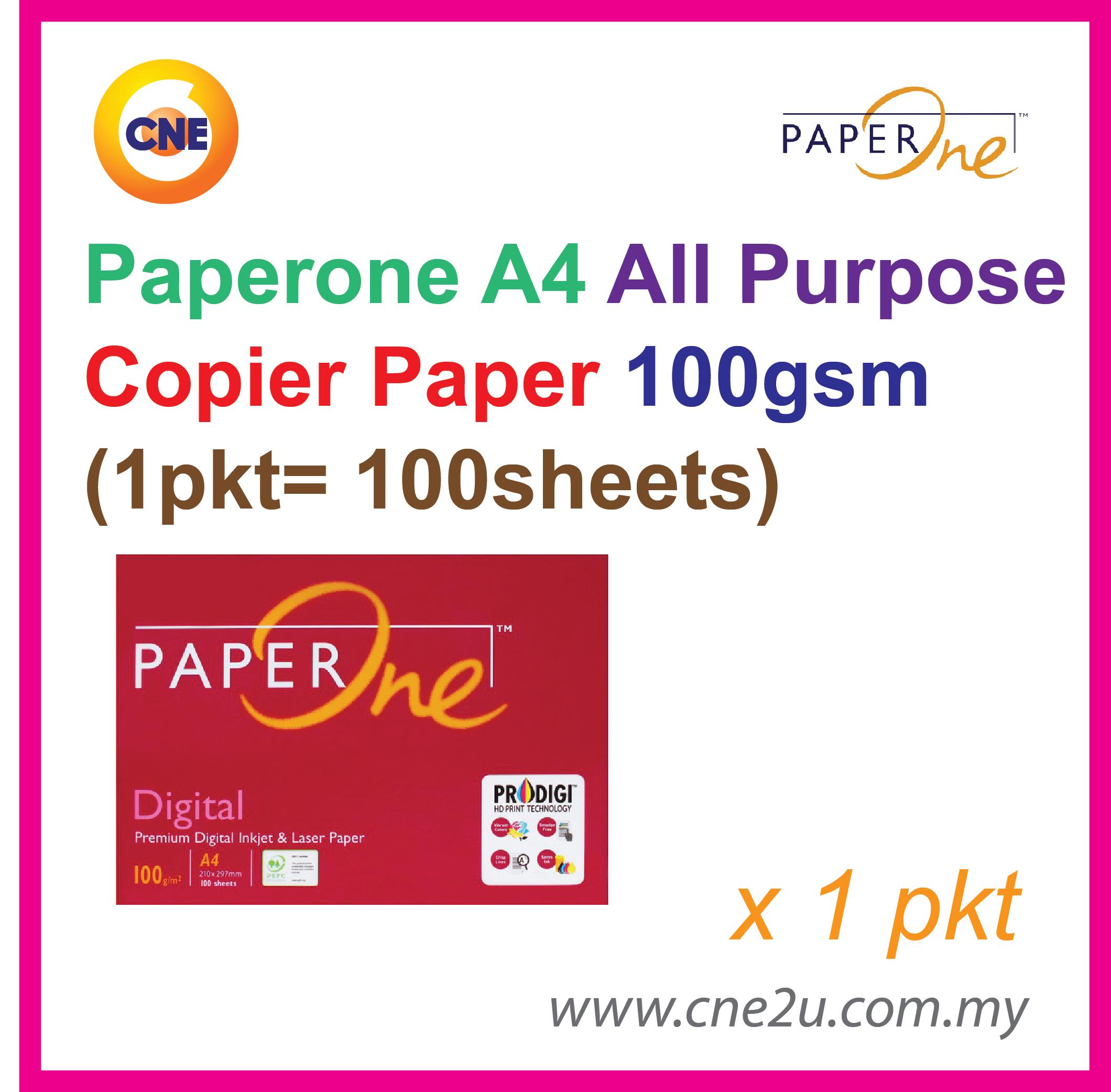 PaperOne A4 Digital Paper 100gsm - 100 Sheets