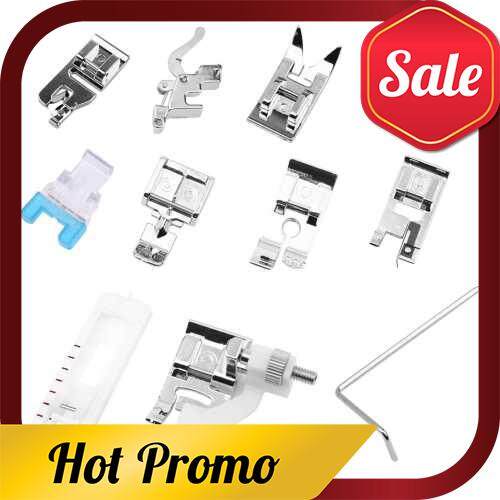 Sewing Machine Presser Feet Set 11PCS 505A Professional Sewing Crafting Presser Foot Sewing Machine 