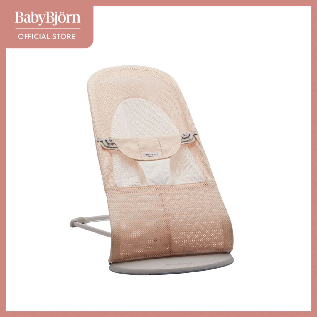 BabyBjorn Bouncer Balance Soft Mesh Grey Frame