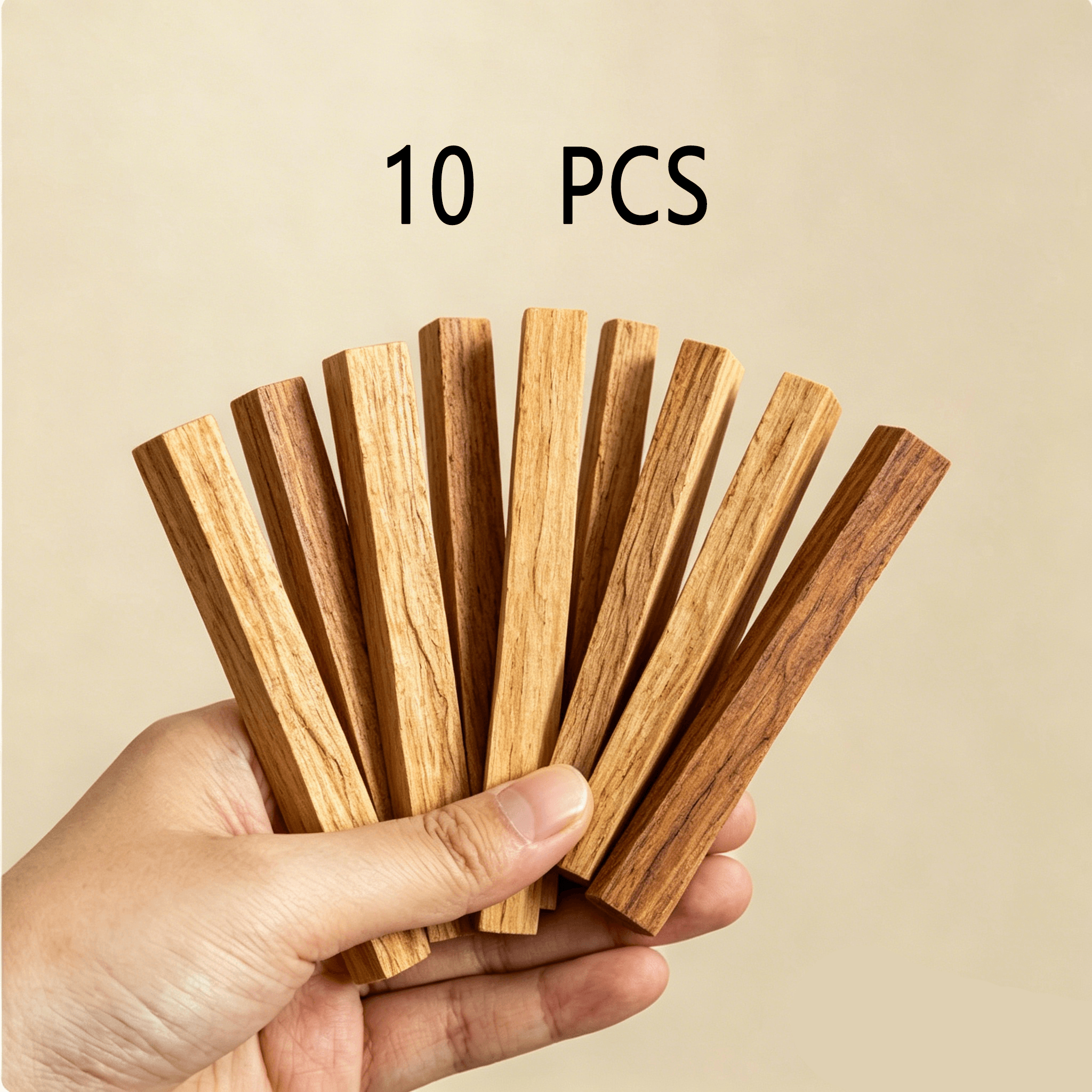 Natural Peru Palo Santo Wood Sticks Holy Wood for Smudging Cleansing Purification Remove Negative Energy for Home Meditation Yoga Rituals Local Seller Fast Shipping