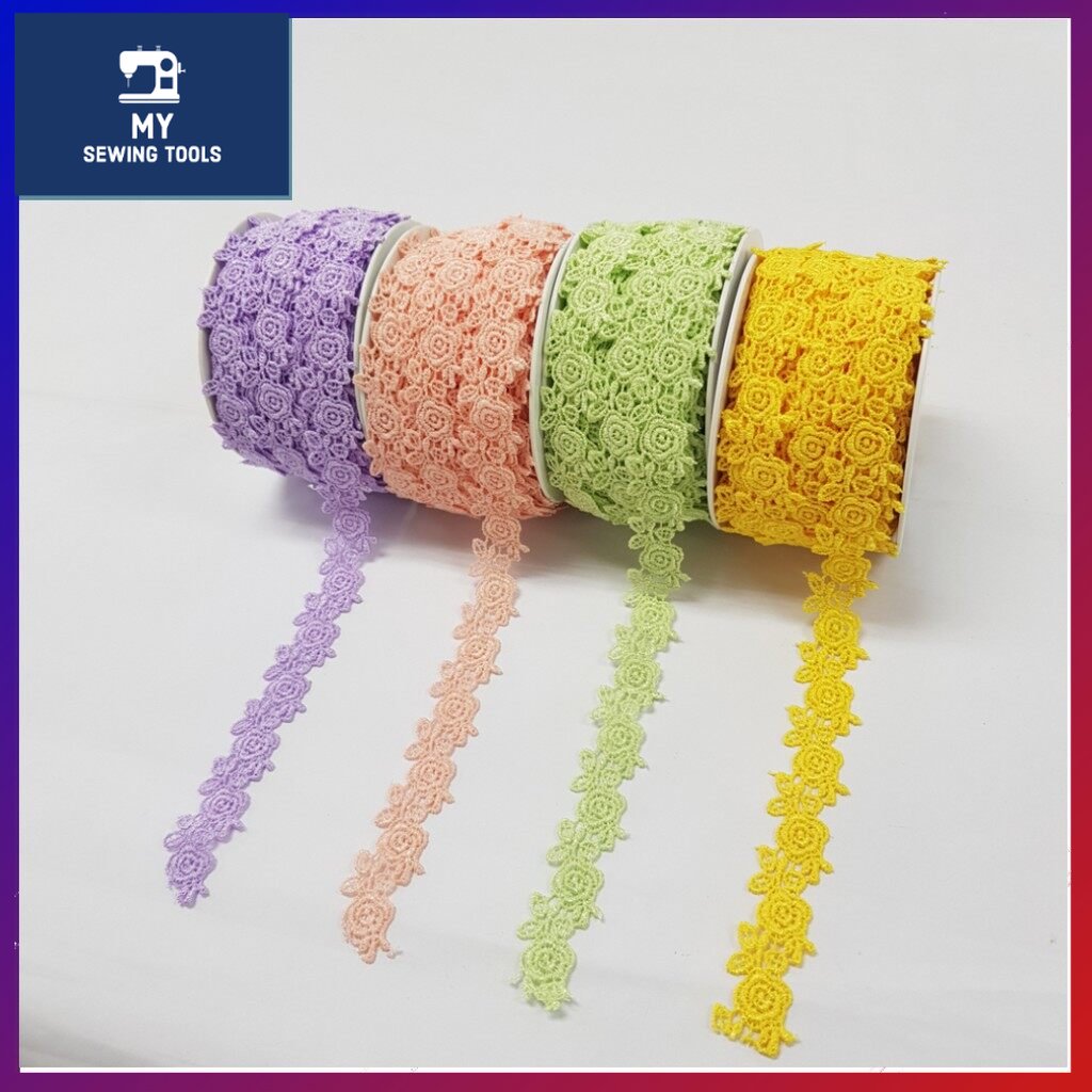 Cotton Lace (by meter) 2.2cm | Lace Sulam