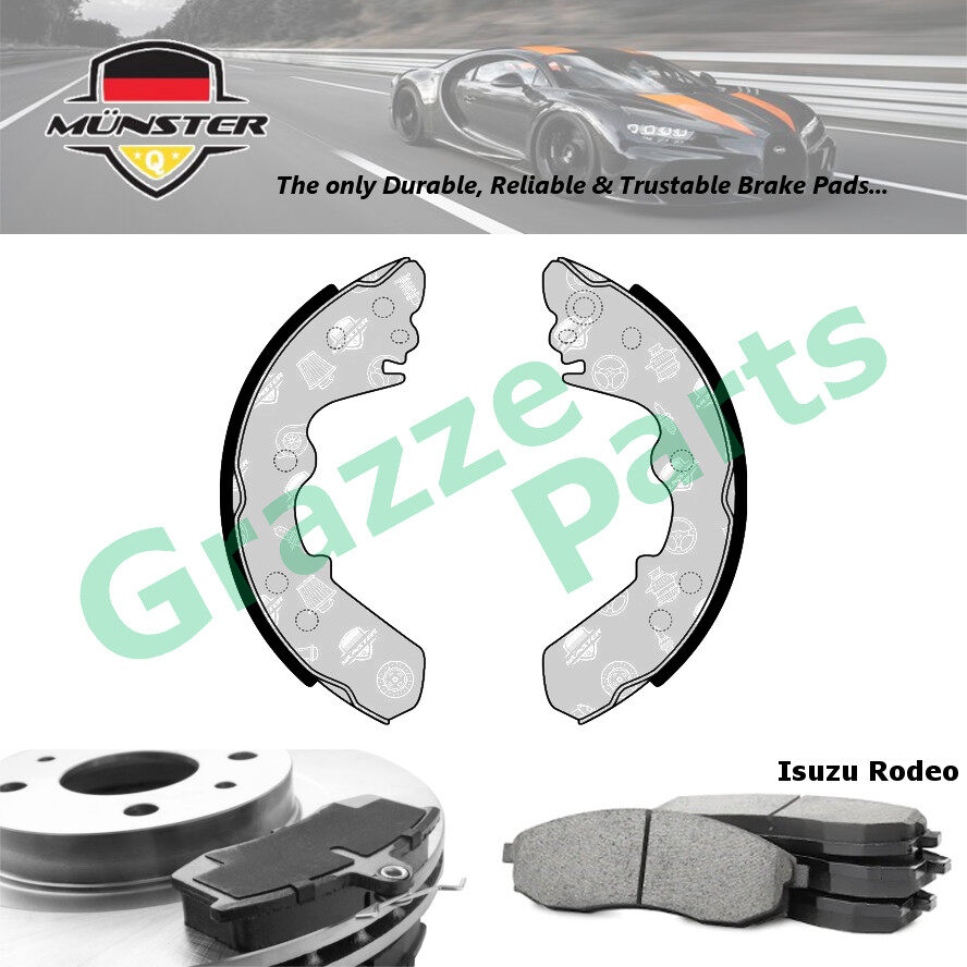 Münster Disc Brake Shoe Rear for Isuzu Rodeo TFS52 Pickup 2.2 1988-1989 TFR55H TFS55H Pickup 2.8 198