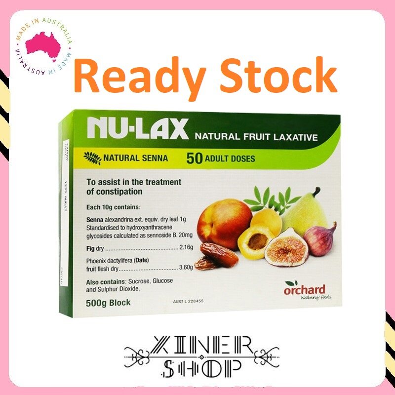 [Import From Australia] [Ready Stock EXP 09/2021] Nulax Fruit Laxative ( 500g )(Made in Australia)