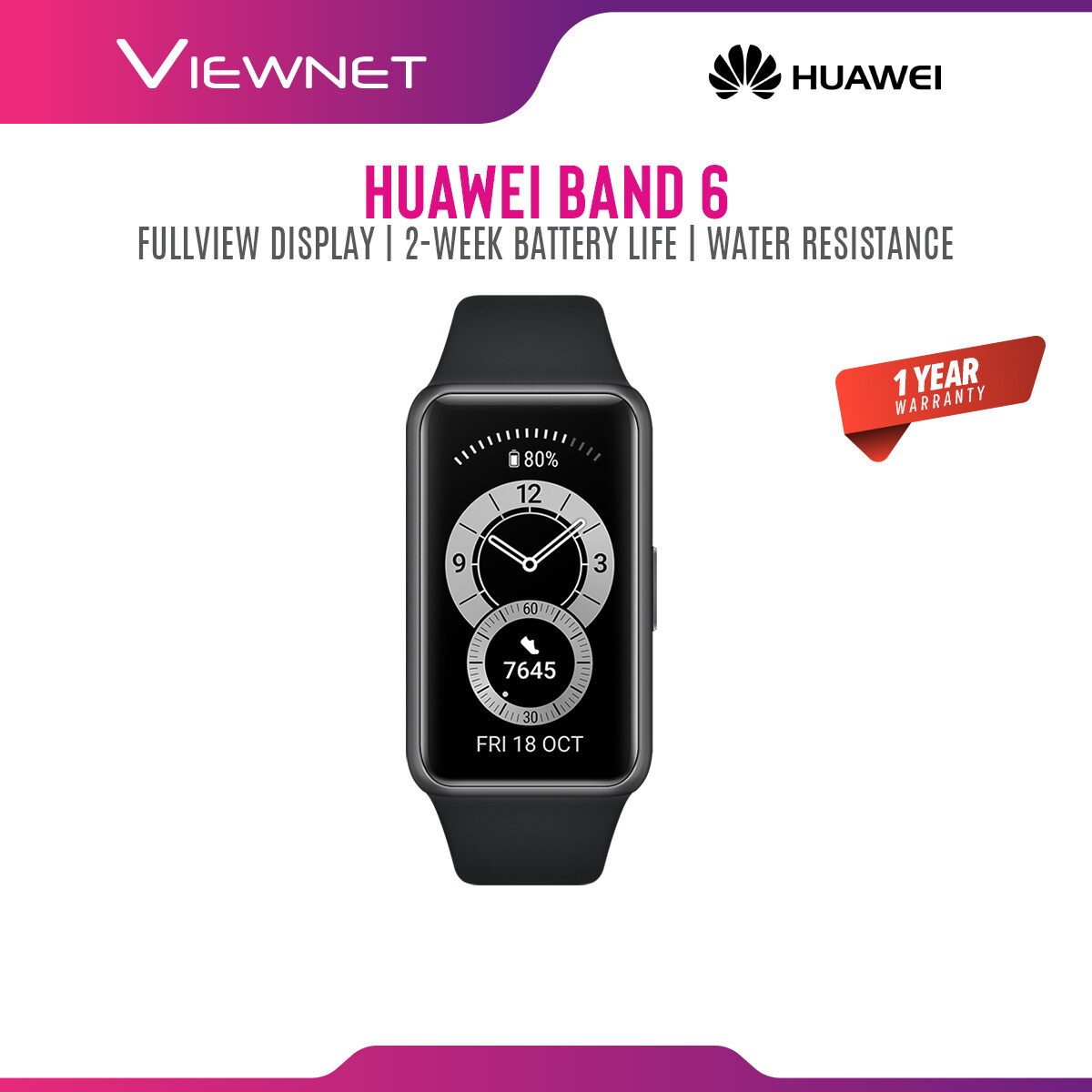 [READY STOCK] Huawei Band 6 Smart Band 1.47