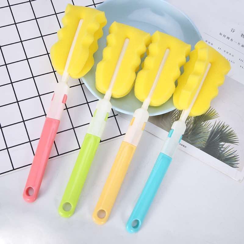 【Baby101】29cm Bigger & Lengthened Bottle Brush Milk Bottle Brush Cup Washing Sponge Bottle Brush Cuci Botol Sikat Botol