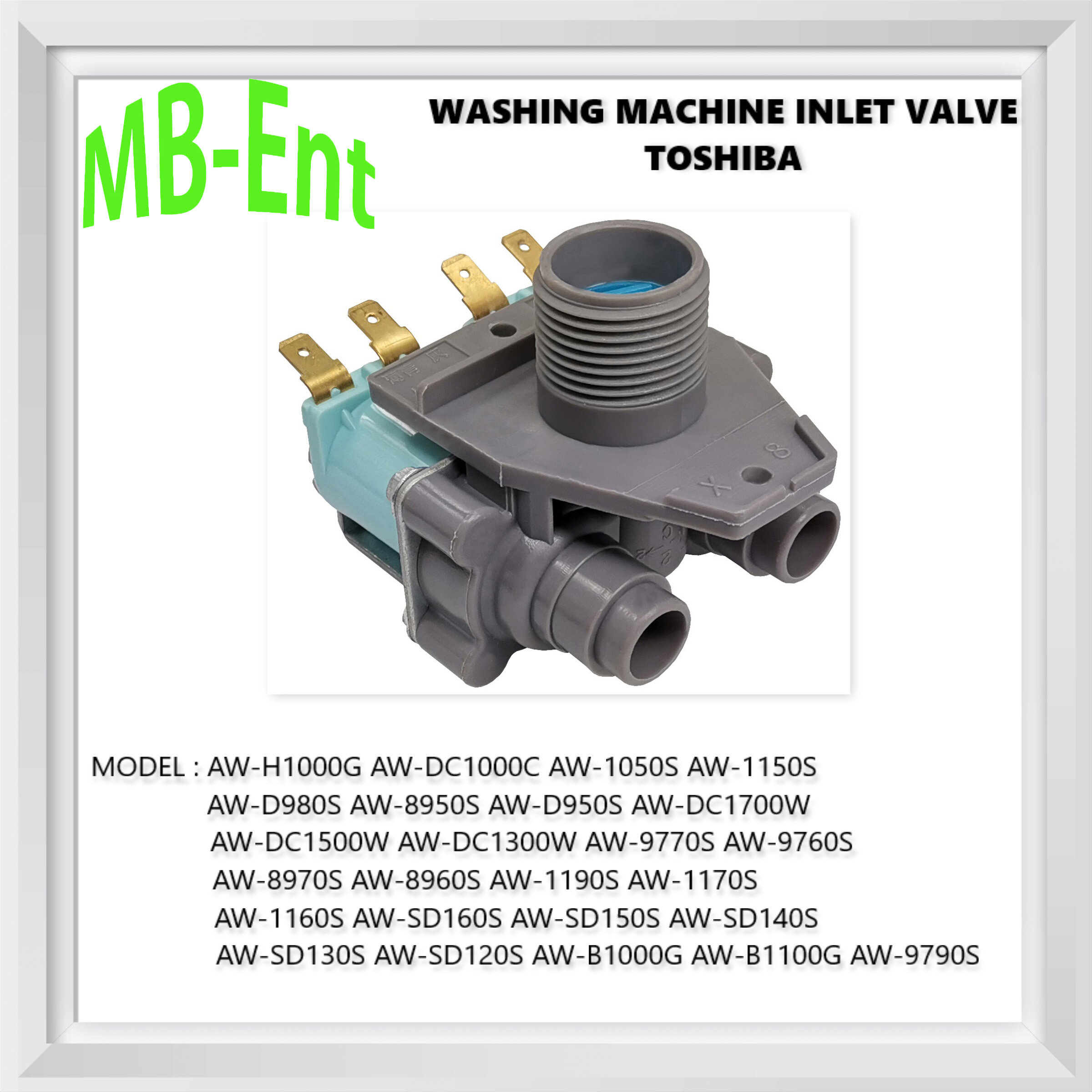 MY BAJET ELEKTRONIK WASHING MACHINE INLET VALVE TOSHIBA AWH1000GAW