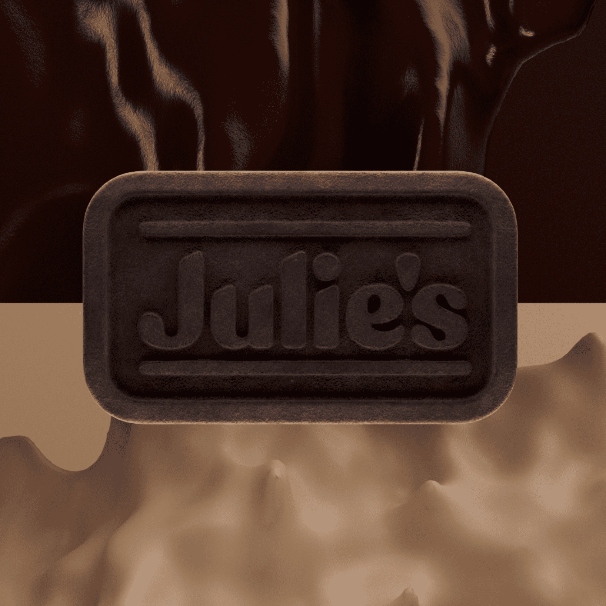 Julie's Charm Double Chocolate Sandwich 172g x 6 packs