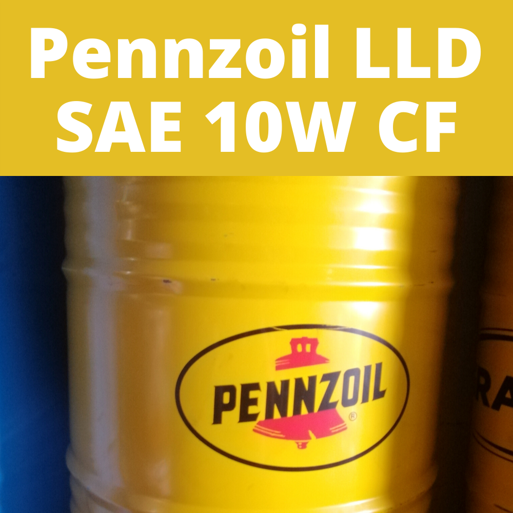 Pennzoil LLD 10W CF 209 Liters SAE 10W
