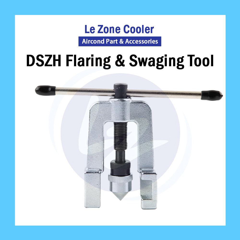 DSZH CT-278 Flaring and Swaging Tool Set Kit Aircond Flaring Tools Copper Tube Cutter WK-274 Ratchet Wrench