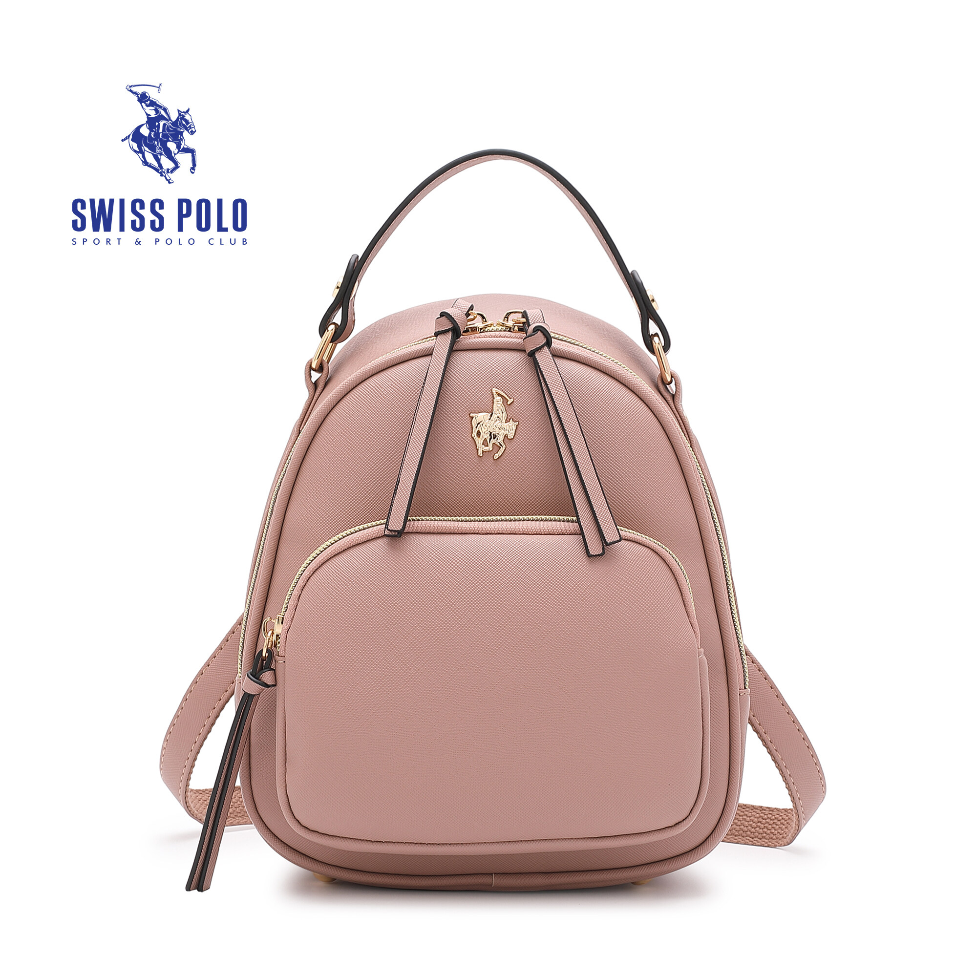 SWISS POLO Ladies Mini Backpack HGZ 7850-4 PINK