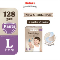 [PREORDER l SHIP BY 07 OCT] Huggies Free Sense Pants Diapers M40/L32/XL28/XXL22 (4 Packs)