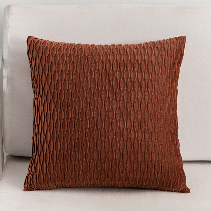 30x50cm/45x45cm/50x50cm/55x55cm Striped Geometry Velvet Throw Pillows Waist Cushion Cover Sofa Home Bedroom Decorative New Year Kussenhoes Decoration