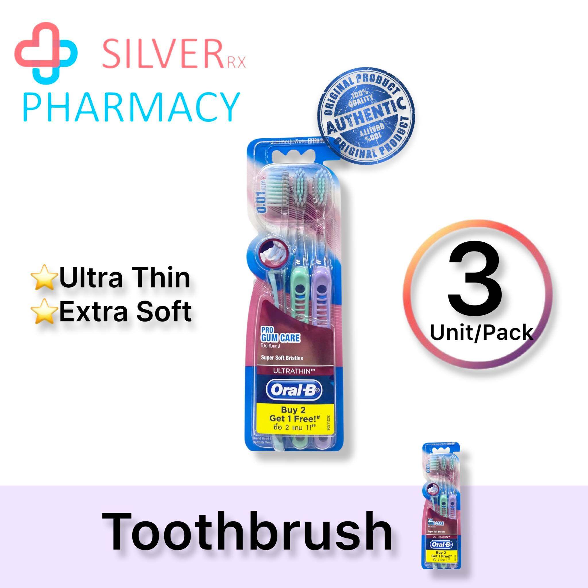 OralB Pro Gum Care Toothbrush Ultra Thin 0.01mm [ Single/ Twin Packs