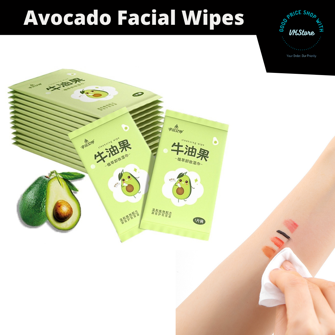 Avocado Remover Wipes Cleansing Tissue
