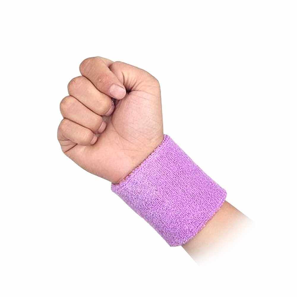 People's Choice Wrist Support Sportive Wrist Band Brace Wrist Wrap for Adults Sport Outdoor Activities Portable (Purple)