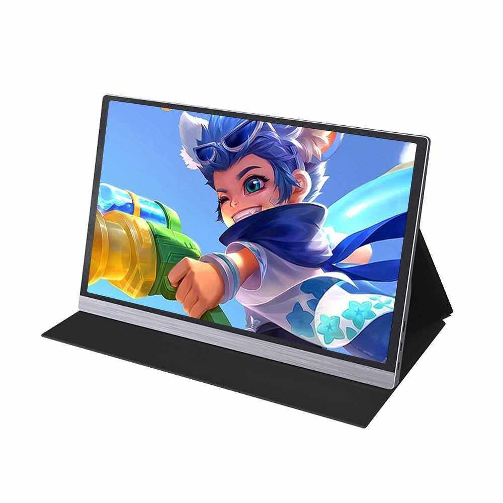 AOSIMAN Portable 15.6inch 4K LCD Screen 47% NSTC 16.7 Million Colors Gaming Monitor Portable Display