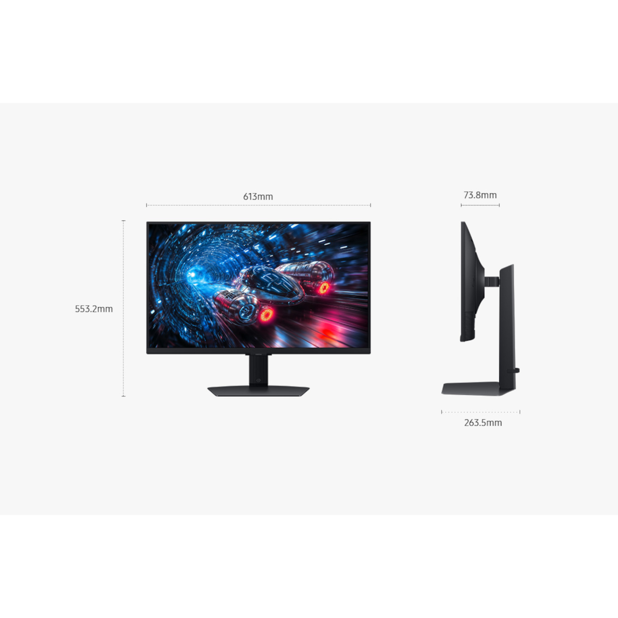 Samsung 27" Odyssey G7 G70F 4K 180Hz / FHD 360Hz Gaming
