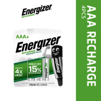 ENERGIZER RECHARGE® POWERPLUS 4PC Recharge AAA