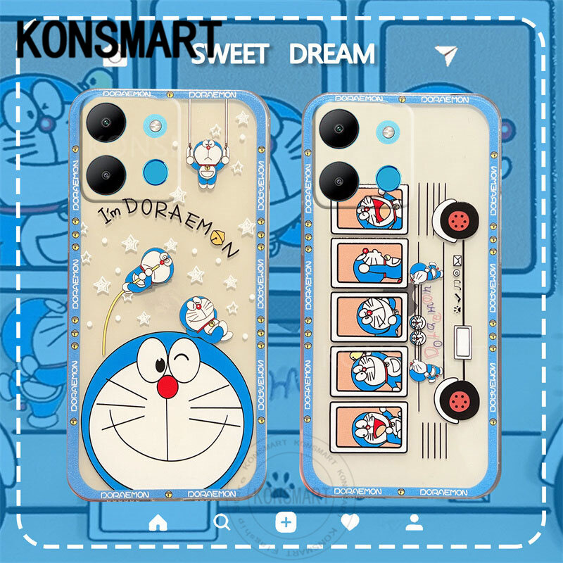 Ốp lưng Doraemon trong suốt Konsmart Infinix Note30 30Pro 30I 4G 5G 2023
