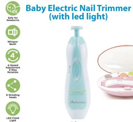 Autumnz Electric Baby Nail Trimmer/ Nail Clipper for baby
