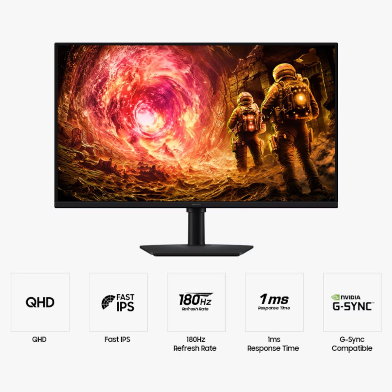 SAMSUNG Odyssey G5 G53F 27" @200Hz / G50F 27" & 32" @180Hz