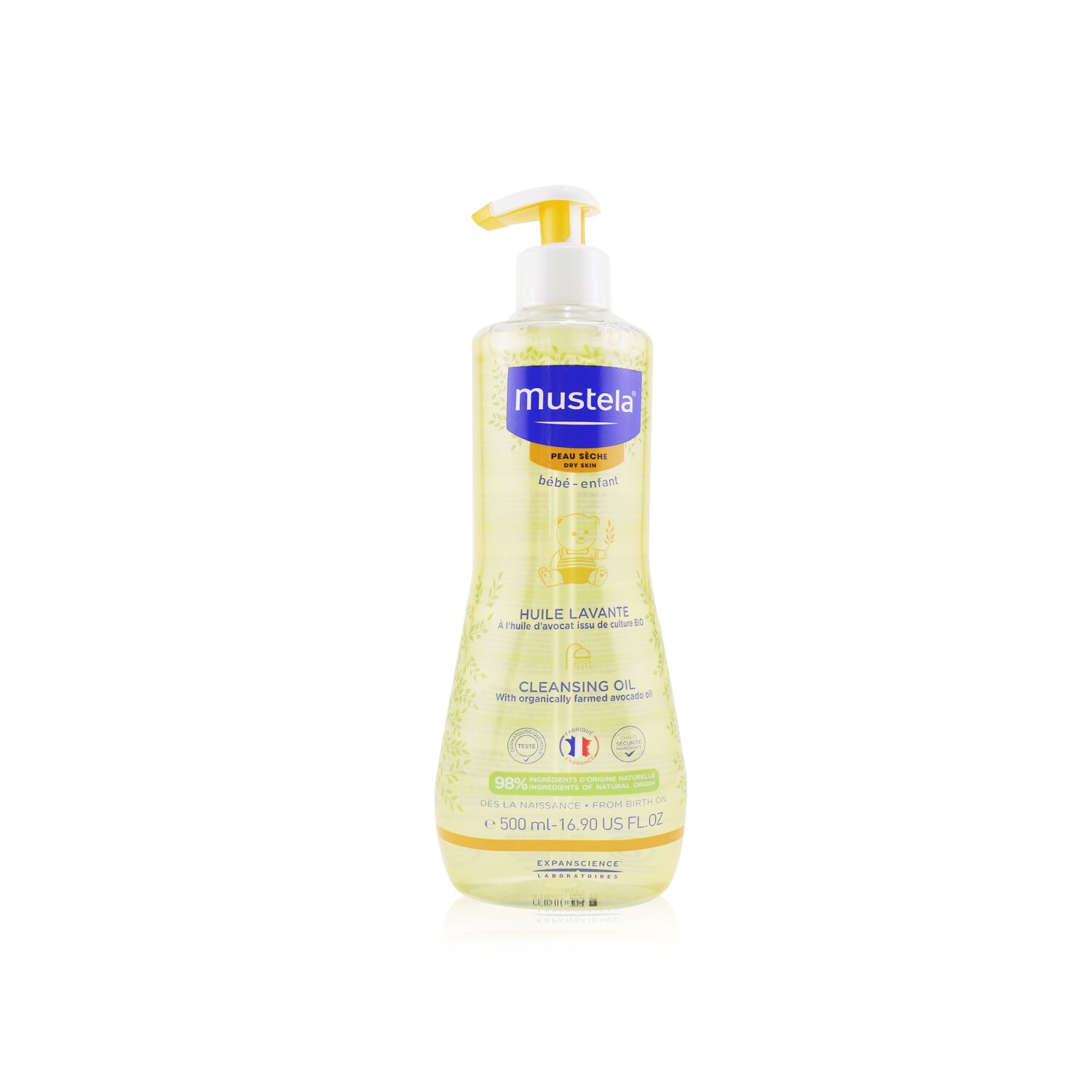 MUSTELA - Cleansing Oil 500ml/16.9oz