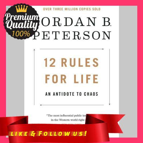 People’s Choice [ LOCAL READY STOCK ] 12 RULES FOR LIFE - AN ANTIDOTE TO CHAOS STUDY BOOK LIFESTYLE READ PSYCHOLOGY (ISBN: 9780735278516)