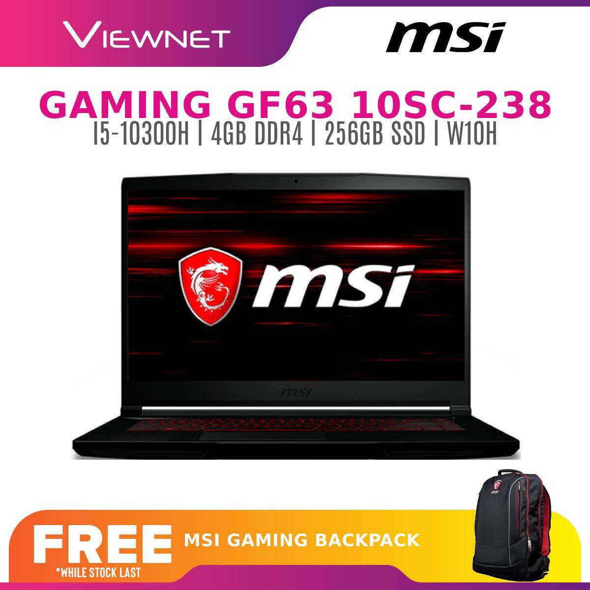 MSI GF63 10SC-238 15.6