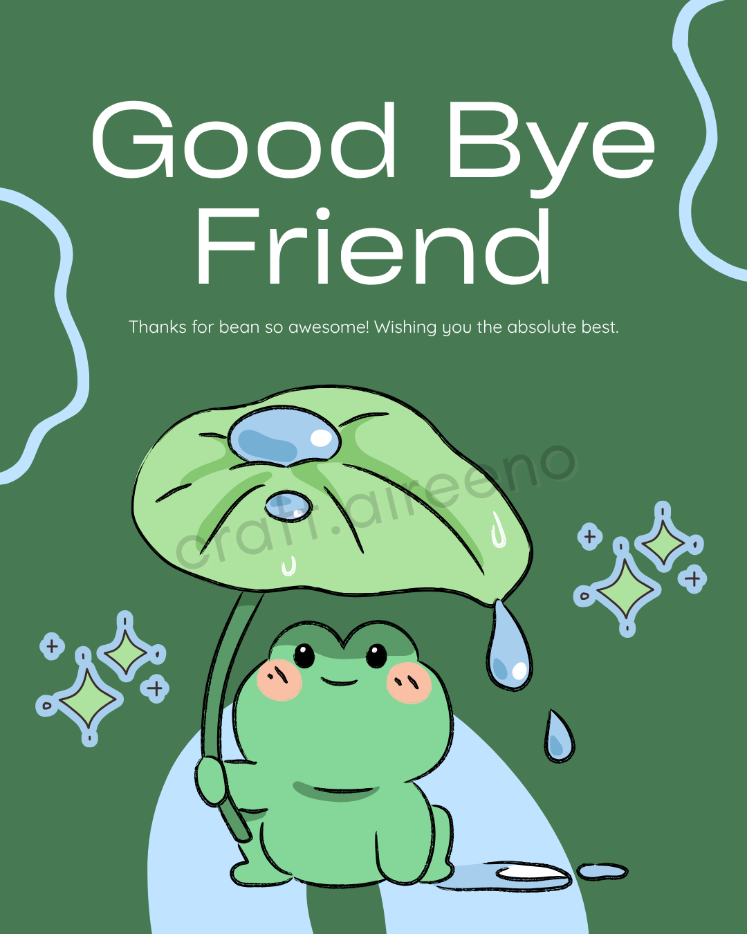 Cute Farewell For Colleagues | Appreciation | Farewell Card | Goodbye | Thanks(Card Only)