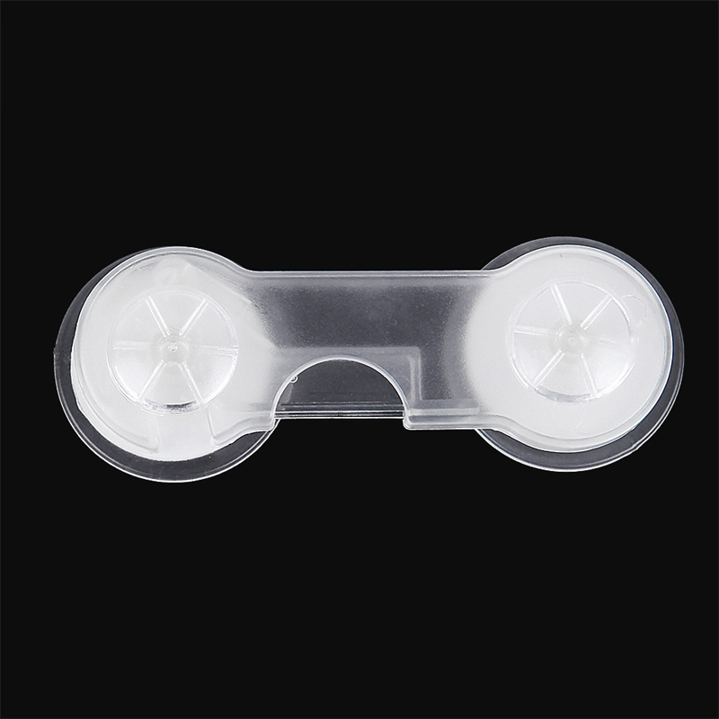 1/5 Pcs Multipurpose Portable Transparent Child Safety Lock Baby Drawer Lock Child Anti-opening Cabinet Door Refrigerator Lock Buckle / Baby Anti-pinch Security Buckle Lock