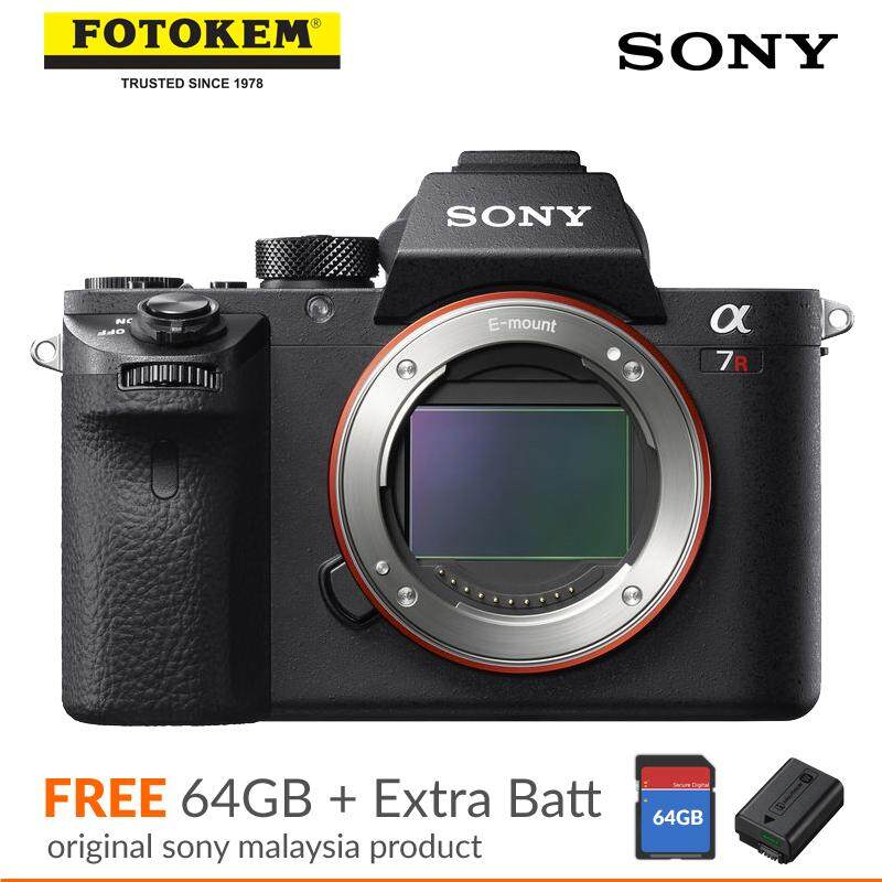 Sony A7R MK2 Mark 2 MKII Body + 64GB + Extra Battery (Sony Malaysia Warranty)