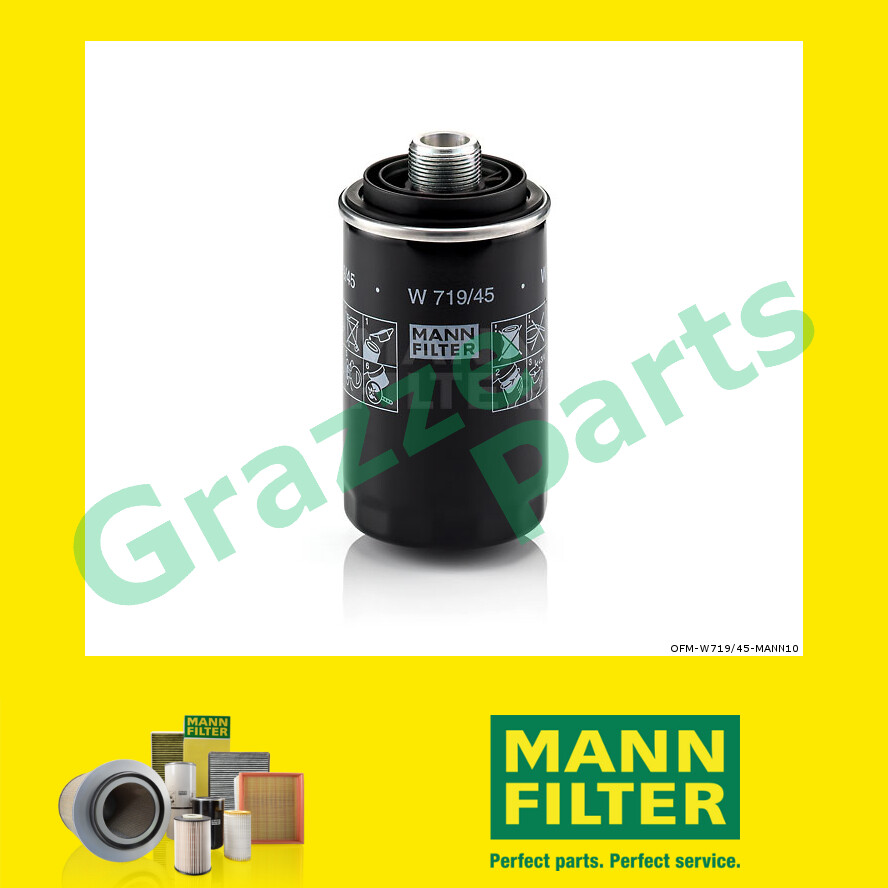 100% Original Mann Oil Filter W719/45 W 719/45 OC456 OC1022 for Skoda Octavia II 1Z3 1Z5 1.8 TSI 2.0