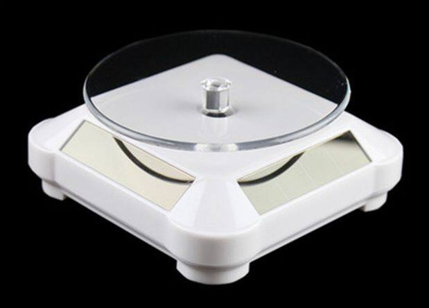 Solar Showcase 360 Turntable Rotating Display Stand