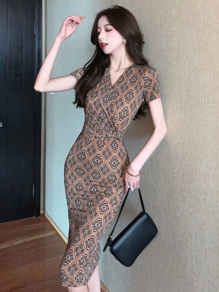 [Pre-Order] JYS Fashion Korean Style Women Dinner Dress Collection 607-9842 (ETA: 2022-08-31)