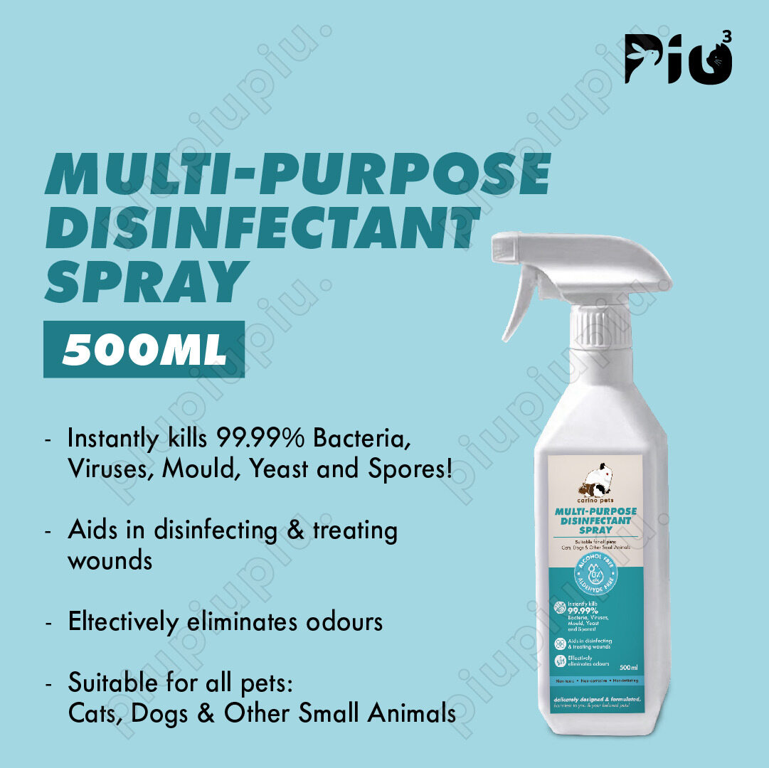 24hr ship multi purpose disinfectant spray 500ml rabbit guinea pig