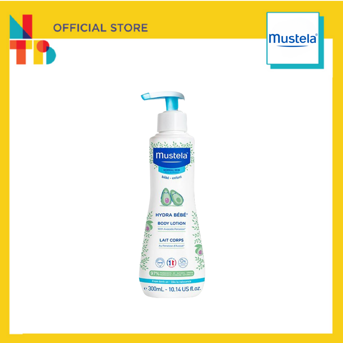 Mustela Hydra Bebe Body Lotion - 300ml