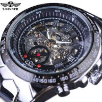 WINNER hot classic series gold movement steel men skeleton men watch mechanical top brand luxury fashion automatic watch. Mens gifts