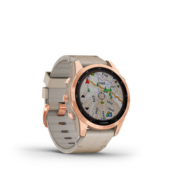  Garmin Fenix 7S / Fenix 7S Sapphire Solar Smartwatch with Health Monitoring, Smart Notification, Sport Mode, Garmin Connect App