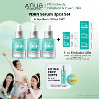 [PPGs Exclusive] Anua PDRN HYALURONIC ACID CAPSULE 100 SERUM 30ml x3 + Free Gifts