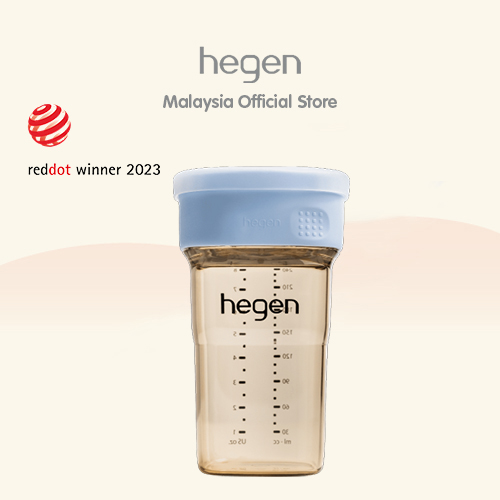 Hegen PCTO 240ml/8oz All-Rounder Cup PPSU Blue