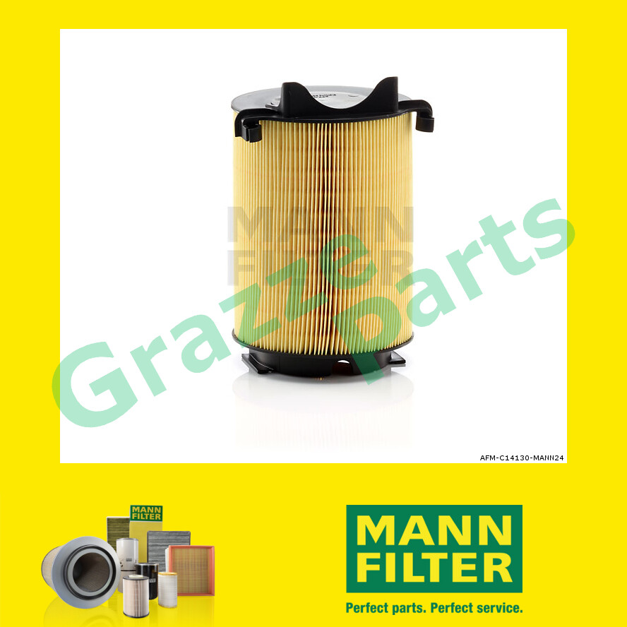 100% Original Mann Engine Air Filter C14130 C 14 130 LX1211 LX1566 for Volkswagen VW Tiguan I 5N 1.4