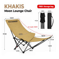 UtanKing™ Healing Chair with Leg Rest Foldable Camping Reclining Fishing Stool Kerusi Baring Lipat