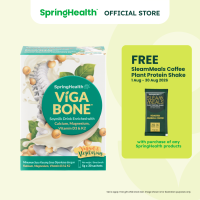 SpringHealth® VIGABONE® SoyMilk Drink Enriched with Vitamin D3 K2 Calcium & Magnesium (30S) 【Exp : June 2027】