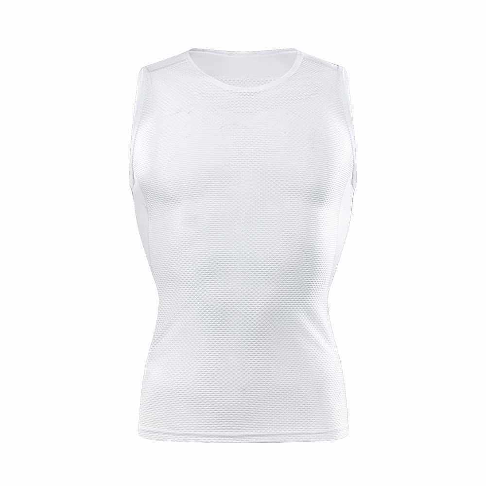 TOMSHOO Men\'s Ultralight Baselayer Mesh Sleeveless Compression Shirt Cycling Running Sports Base Layer Undershirt Top