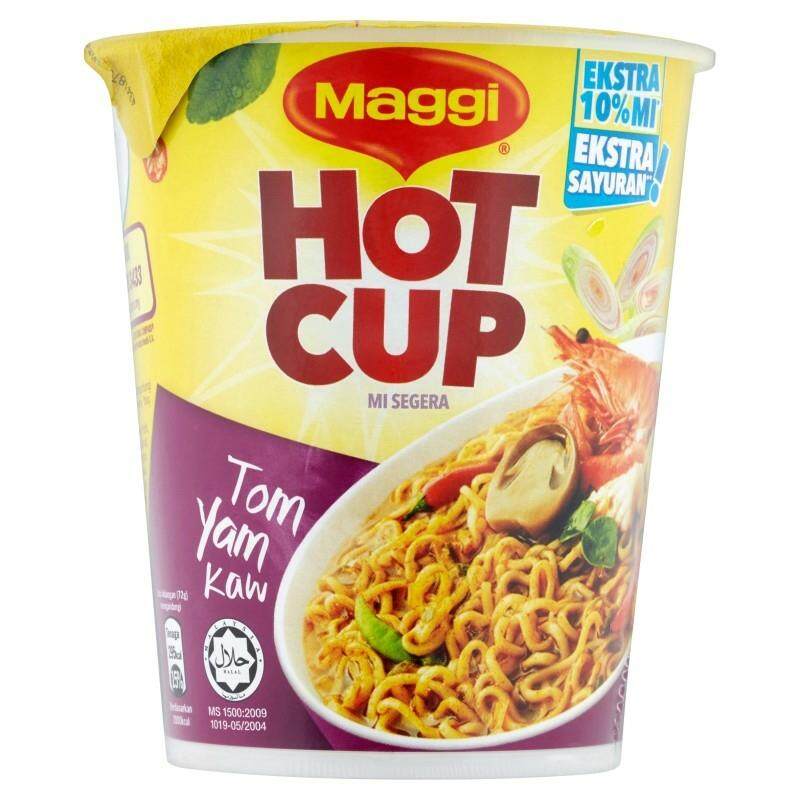 Maggi Hot Cup Instant Noodles TOM YAM KAW (61G) READY STOCK | New PGMall