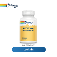 NATURAL FAT EMULSIFIER - Solaray Lecithin [Twin Pack] - 2x120 Capsules