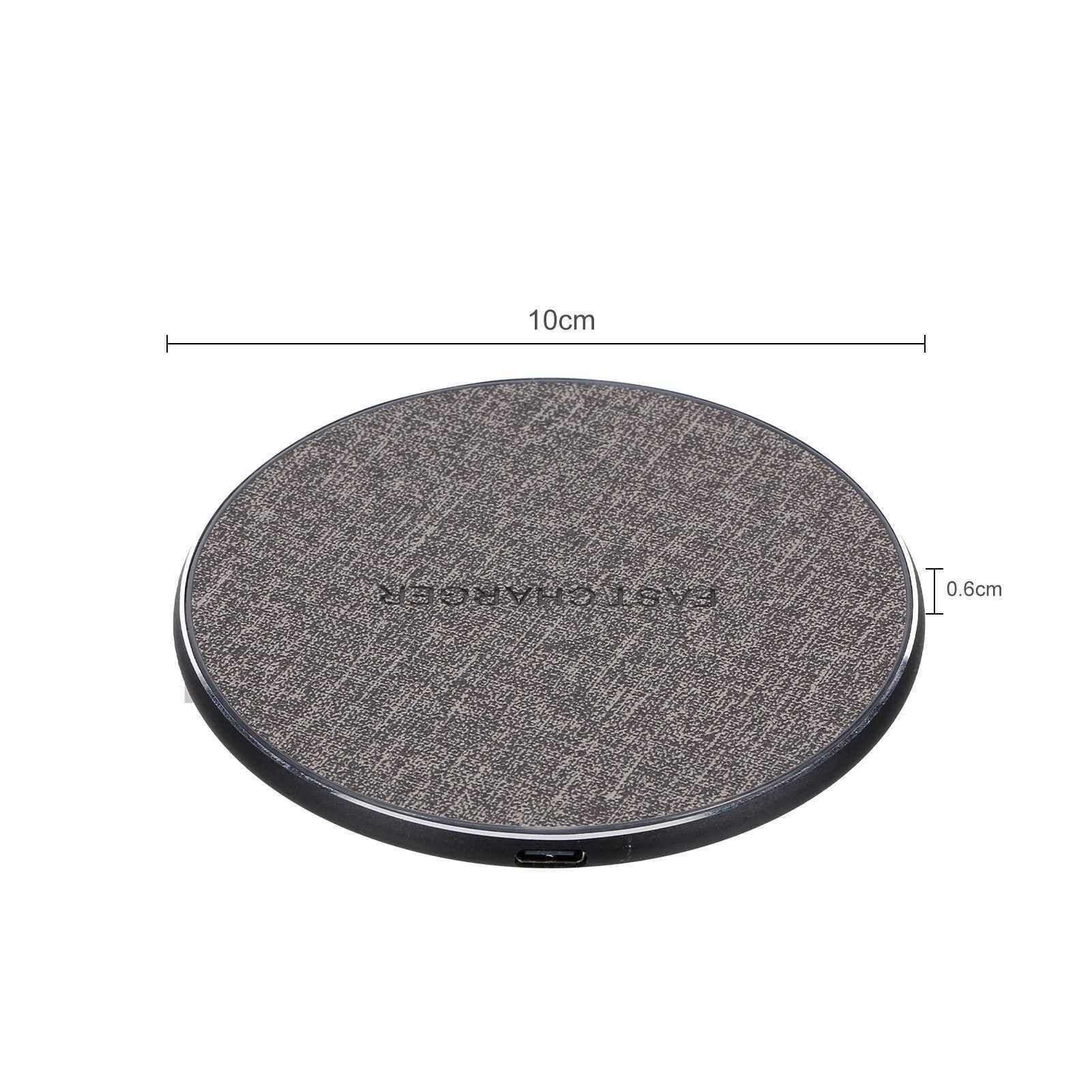 Wireless Charger Wireless Charging Base 15W Max Replacement for iPhone12 11 X XR XS Samsung Galaxy S9 S8 (Standard)
