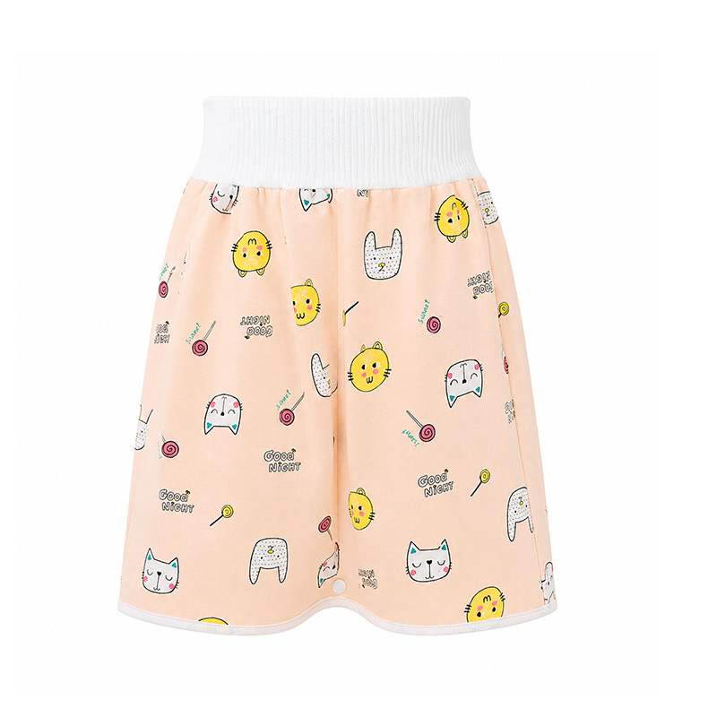 Baby Infant Diaper Training Pants Kid Reusable Waterproof Leak-Proof High Waist Belly-Protecting Pants Urine Pants Adjustable Toilet Training Pants