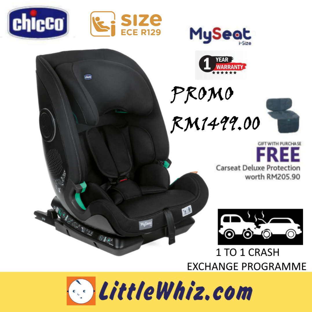 Chicco MySeat I-Size Baby Car Seat | R129 | Combination Booster